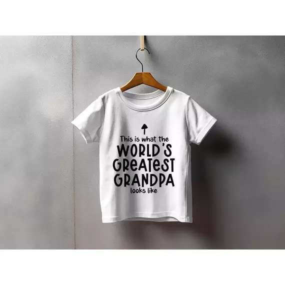 Egyedi póló - Nagypapa mintával