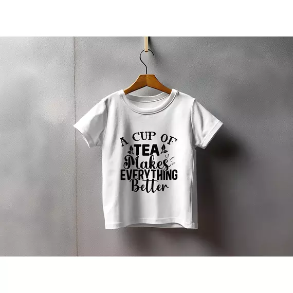 Egyedi póló - Tea mintával